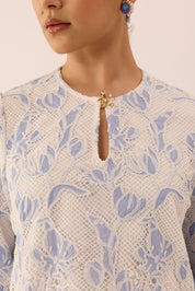 SERENE Lace Kurung Kedah in True