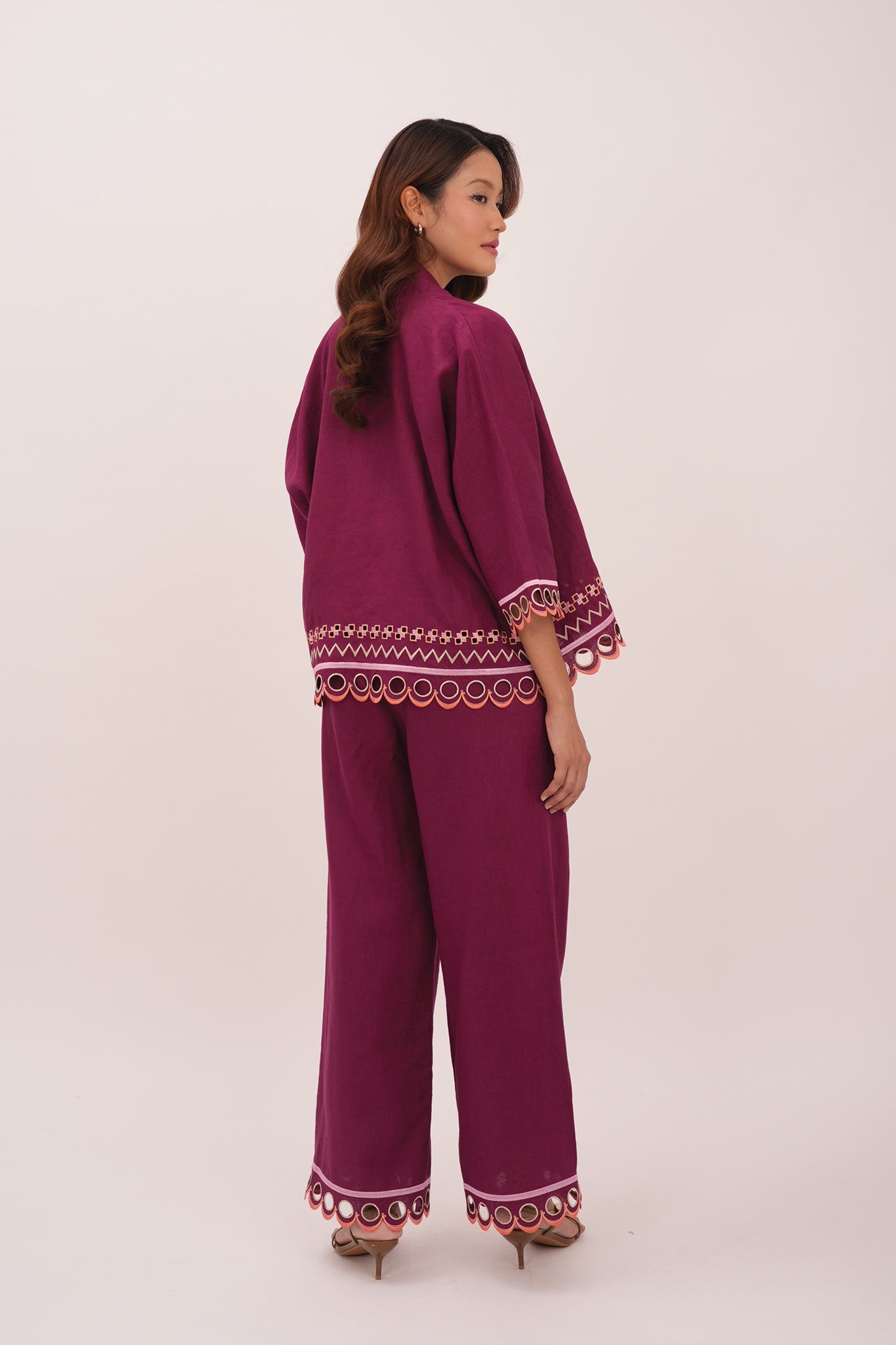 WANDER Kimono in Vienna Berry