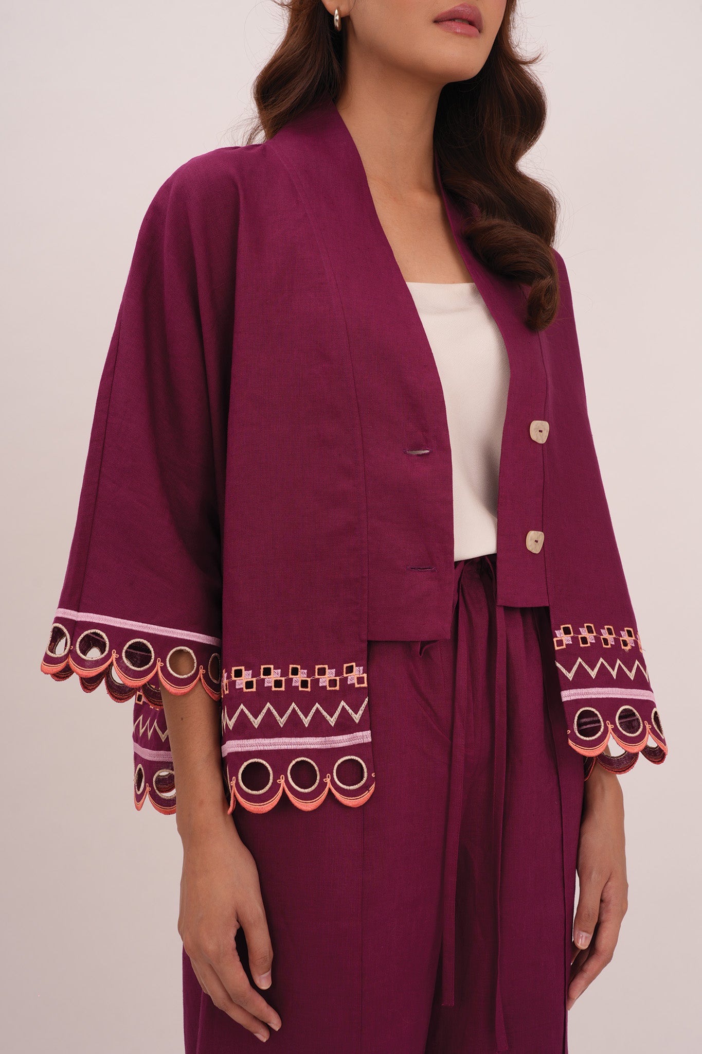 WANDER Kimono in Vienna Berry