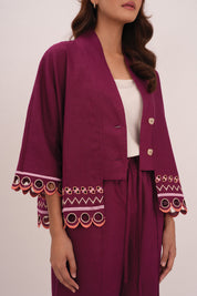 WANDER Kimono in Vienna Berry