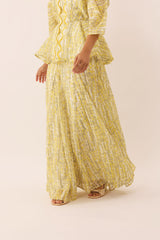 MOSAIC Flowy Skirt in Vivid