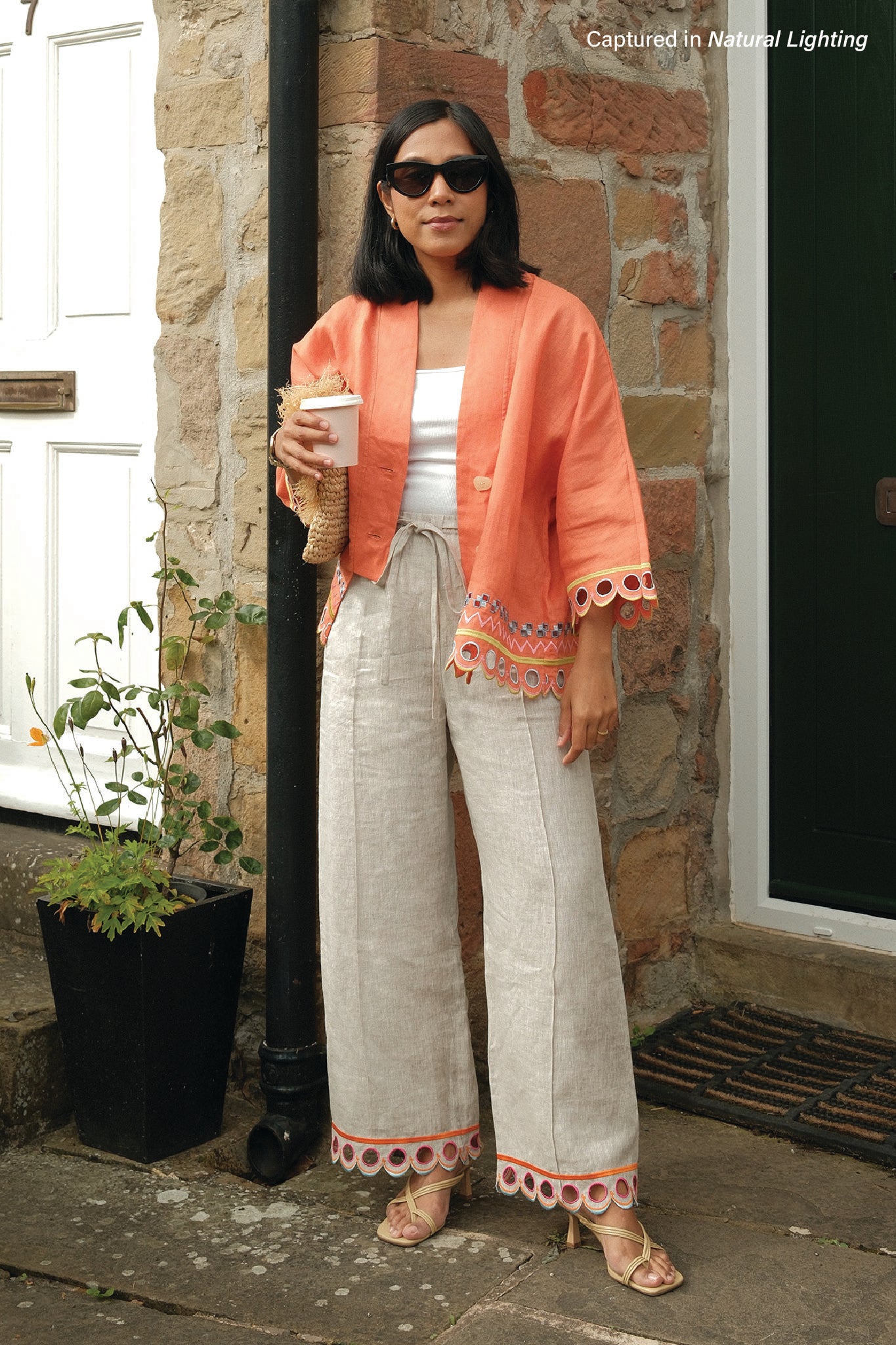 WANDER Linen Pants in Cairo