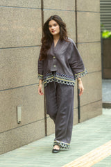 [PRE-ORDER] WANDER Kimono in Oslo Grey