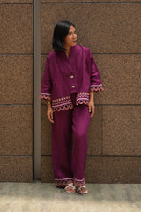 [PRE-ORDER] WANDER Kimono in Vienna Berry