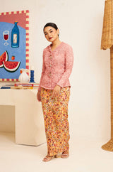 ERYS Kebaya Set in Clementine