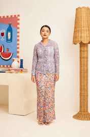 ERYS Kebaya Set (Camisole) in Iris