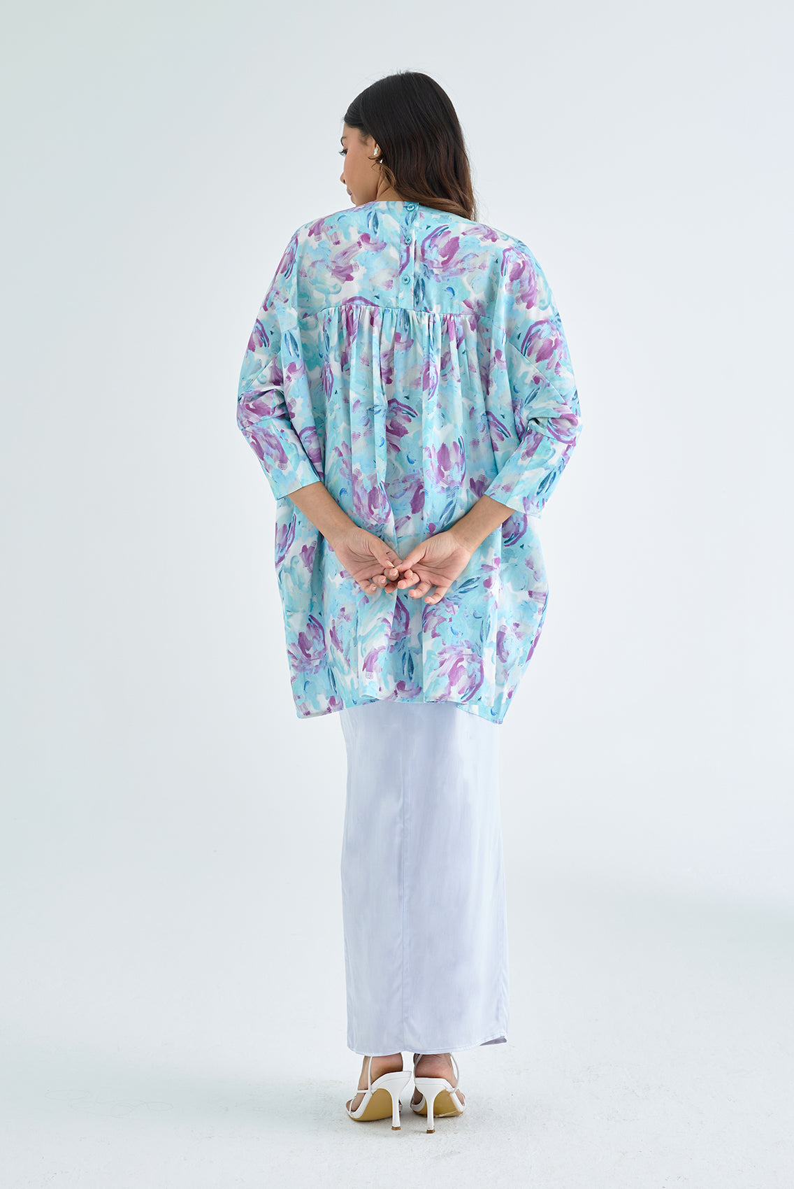 POPPY Tunic Set in Violet
